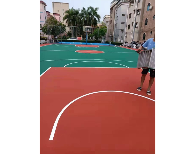 丙烯酸篮球场